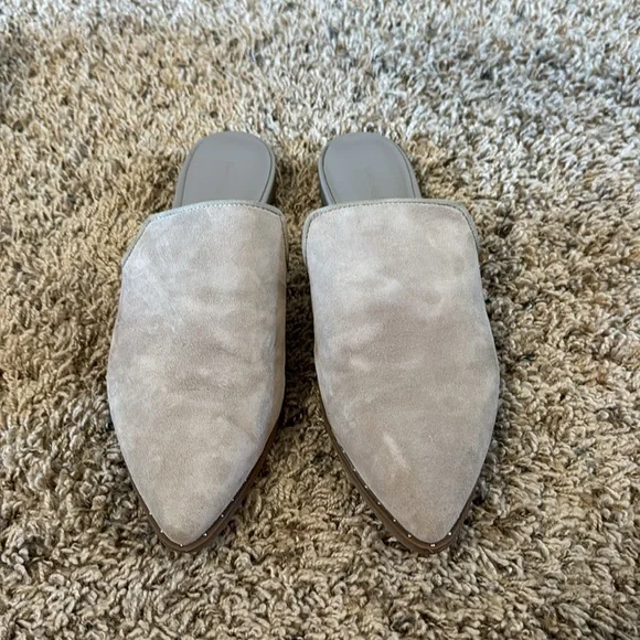 Treasure & Bond Slip On Flats In Taupe Suede - Picture 3 of 10